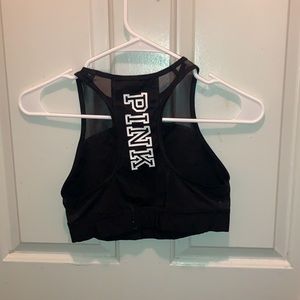 Black Victoria's Secret PINK Sports Bra